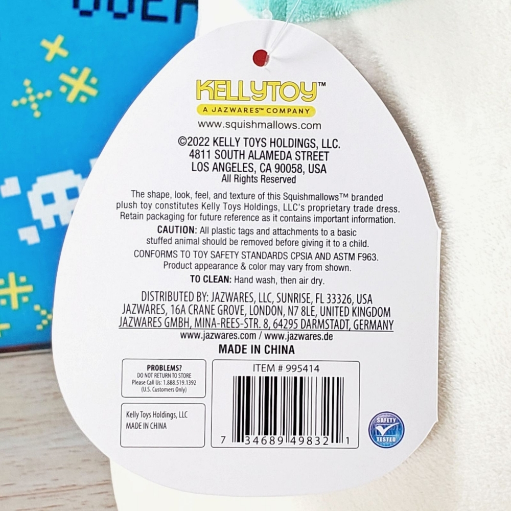 Squishmallow Belana the Valentine's Day Cow 11" 2022 UltraSoft Stuffed Plush NWT - Picture 12 of 12